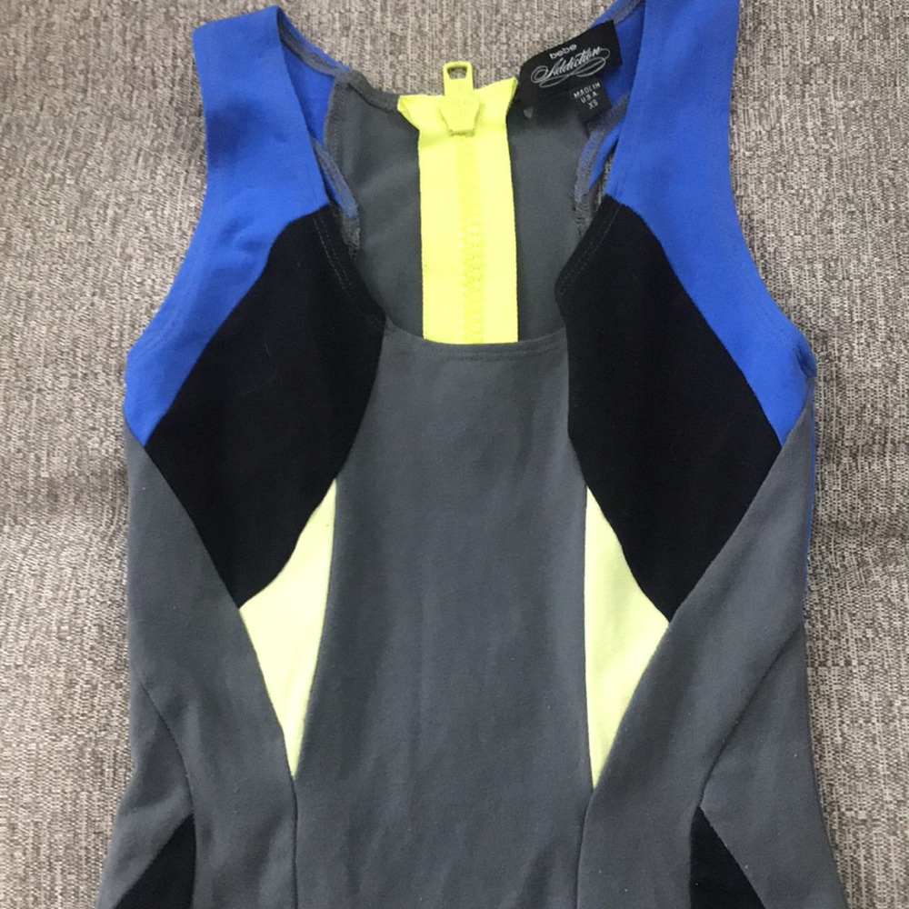 Bebe Colour Block Dress - Picture 2 of 5